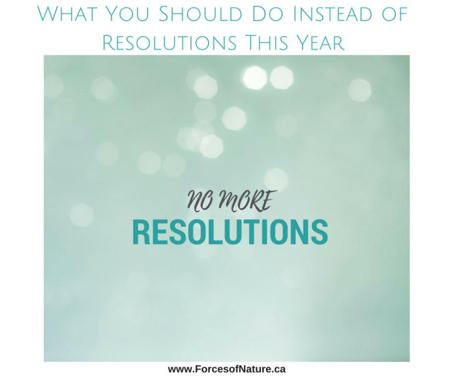 picture saying no more resolutions